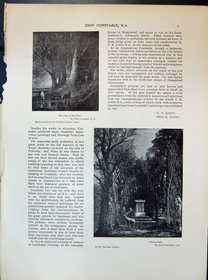 Altes Constable Holz Bäume Kenotaph sitzender Schreiber Memphit Schule 1903 20.