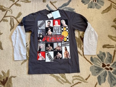 WWE RAW WORLD WRESTLING 2007 Shirt Youth 14 Cena Michaels Bautista Jericho NEW!