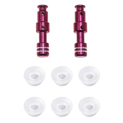 Pressure Cooker Replacement Parts, 2 Pcs Float Valve and 6 Pcs Silicone Caps Com