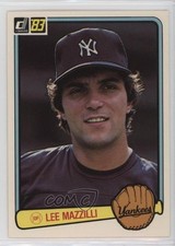 1983 Donruss Lee Mazzilli #638 2k3