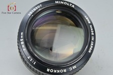 Minolta 85mm f/1.7 Camera Lenses for sale - eBay