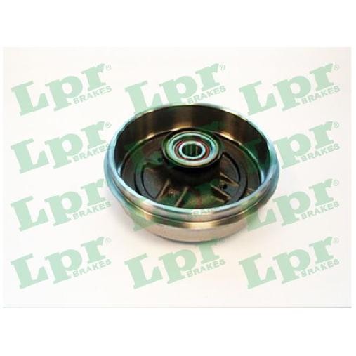 2X Bremstrommel Hinten FüR Renault Symbol-Logan L8 1.5 13 Bis 26 LPR Neu-image