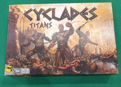 Cyclades Titans - Brettspiel - Ed.  ING-FRA-TED-POL - ins Italienische übersetzt