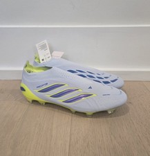 Adidas Predator Elite Laceless FG Ice Cold Precision Pack Men's Size 9 JS0410