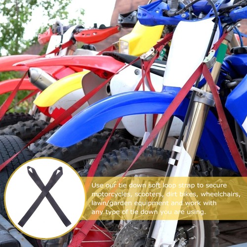 8 Stück Motorrad Spanngurte Befestigungsgurte Praktisches Binden Schleppgurt - Bild 6 von 12