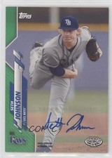 2020 Topps Pro Debut Green Auto 62/99 Seth Johnson #PD-73 Auto 8xg
