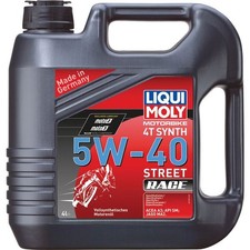 Liqui Moly 4T Street Race 5W40 Full Synthetic Oil | 4 Liter | 20076 75.94 per gallon