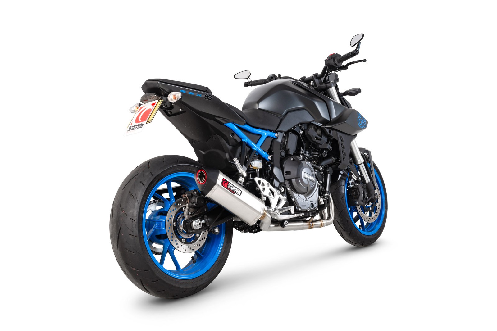 Suzuki GSX-8S 23-25 Scorpion Exhaust Serket Parallel SS Full System RSI129SYSSEO