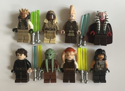 Lego Star Wars Jedi, Eeth Koth, Quinlan Vos, Kit Fisto, Shaak Ti, Tiin, Mundi