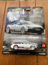 Hot Wheels Premium AUDI RS6 AVANT ESTATE Fast Wagons Car Culture Real Riders New