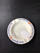 Vintage Salem Viceroy Cigarettes Ceramic Promotional Ashtray Trinket Dish