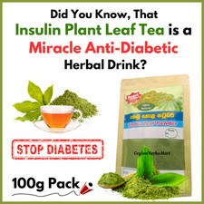 Dried Insulin Plant Leaves Powder Organic Natural Thebu Costus Igneus Herbal Tea