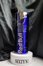 Red Bull Blueberry Tribute - 20oz. Stainless Steel Tumbler w/SS straw+