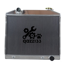Fit For 1957 Chevy Bel Air 6cyl Engines 3 Row Full Aluminum Radiator