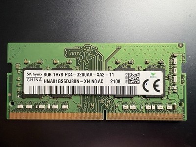 SK Hynix 8GB DDR4 3200MHz SODIMM Laptop RAM HMA81GS6DJR8N-XN 1Rx8