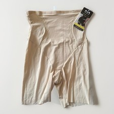 NWT Maidenform Size 2XL High Waist Thigh Slimmer Firm Control Beige Shapewear 