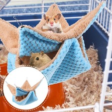 Delicate Cotton Hammock Hanging Bed for Hamster Chinchilla and Small Pets 33 cm