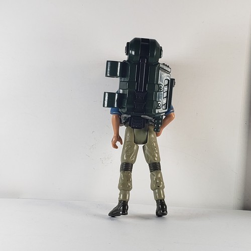 Jurassic Park Action Figure Alan Grant Kenner 1993 with Backpack (Broken) - Picture 2 of 5