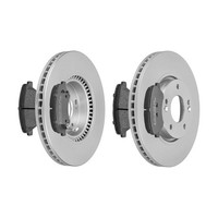 f.becker Bremsscheiben Ø300MM + BremsbelÄGe Vorne FÜR RIO III Hyundai KIA