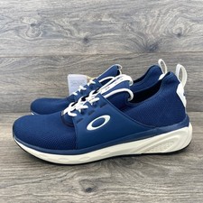 Oakley Team Navy Dry OS Athletic Lace Up Sneakers Men's US 10
