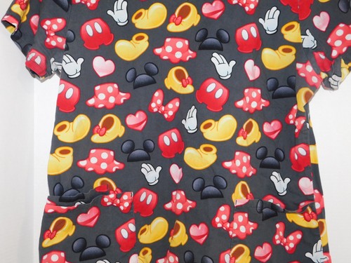 Disney - Mickey und Minnie Mouse Kleiderschrank Peeling Top Gr. Medium - V-Ausschnitt - Bild 2 von 5