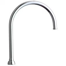 Chicago Faucet Gn8ajkabcp Spout, Brass, Fits Chicago Faucets, 8 In