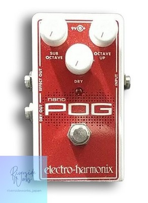ELECTRO HARMONIX NANO POG Effektpedal - Polyphoner Oktavgenerator JP