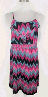 Christine V Zig Zag Dress XL