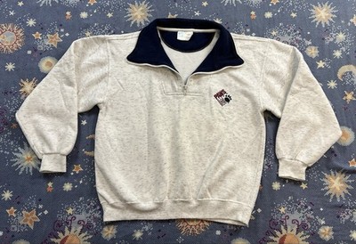Vintage Paws For A Cause Charity Official Merch Mock Neck Sweatshirt Quarter Zip
