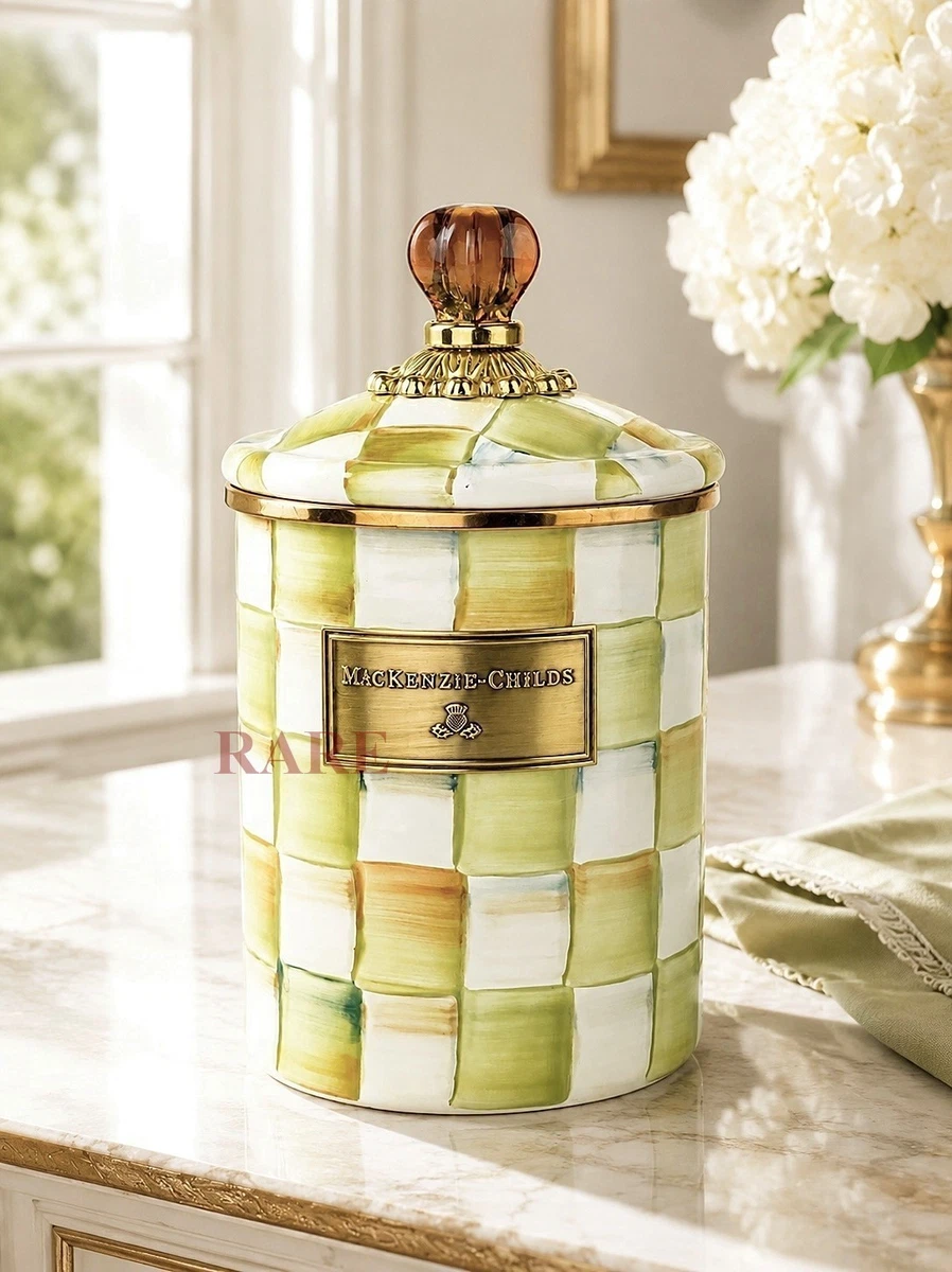 MacKenzie-Childs Enamel Kitchen Canisters & Jars for sale | eBay