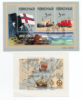 Färöer Lot Marken gestempelt k0479