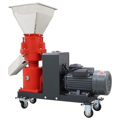 3-head Roller Animal Feed Granulator with 2.5mm Plate 220V 3.5KW Single-phase
