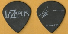 Lazarus A.D. 2007 The Onslaught concert tour Jeff Paulic signature Guitar Pick