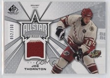 2023 Upper Deck SP Game Used Retro Renovations /100 Joe Thornton #RR-JT HOF 1d59