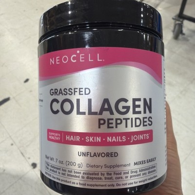 Grassfed Super Collagen Peptide Powder | 7 Oz | Unflavored | by NeoCell