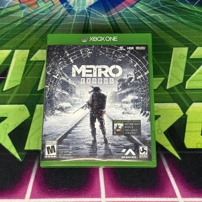 Metro Exodus Xbox One Game Complete Case Disc Manual Post-Apocalyptic 4K HDR
