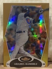 2008 Topps Finest Aramis Ramirez #114 Gold Refractor #D /50 Chicago Cubs