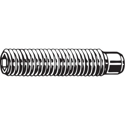 GRAINGER APPROVED M07820.160.0020 ScktStScrw,Dog Pt Type,M16-2,20mm L,PK25 31JX0
