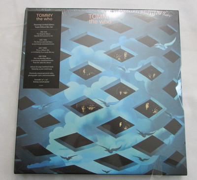 THE WHO TOMMY SEALED w/HYPE VINYL LP L73