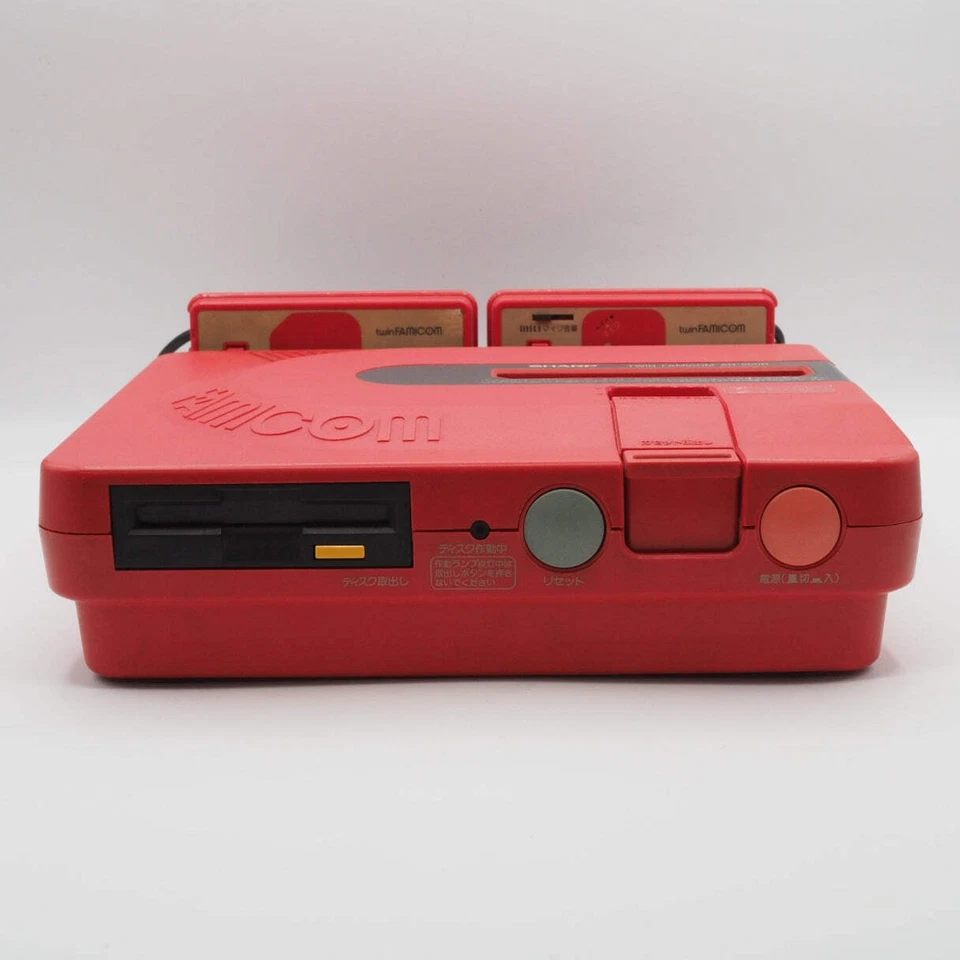 Sistema de console Sharp Twin Famicom AN-500R novo cinto de borracha substituído testado NTSC-J - Imagem 3 de 4