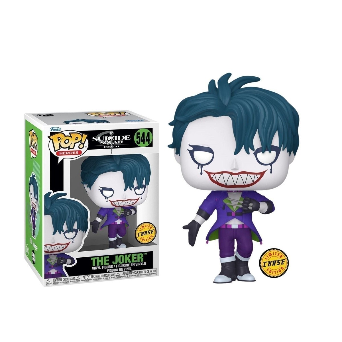 Funko Pop! Suicide Squad - The Joker #544 CHASE Vinyl Figure with