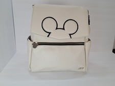 Disney Baby x Freshly Picked White Mickey Mouse Ears Diaper Backpack Bag NWT