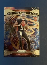 2024 Panini Prizm - Fireworks Michael Penix Jr. #16 (RC)