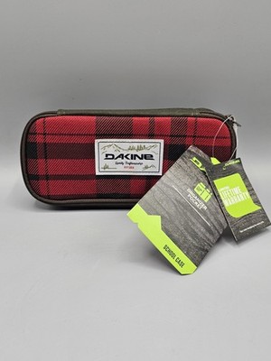 Dakine Tartan Plaid  School Case Zip Supply Organizer Pouch 9''  NWT