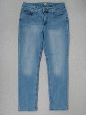 UF05454  LEE RIDERS  MIDRISE STRAIGHT LEG WOMENS JEANS sz8M