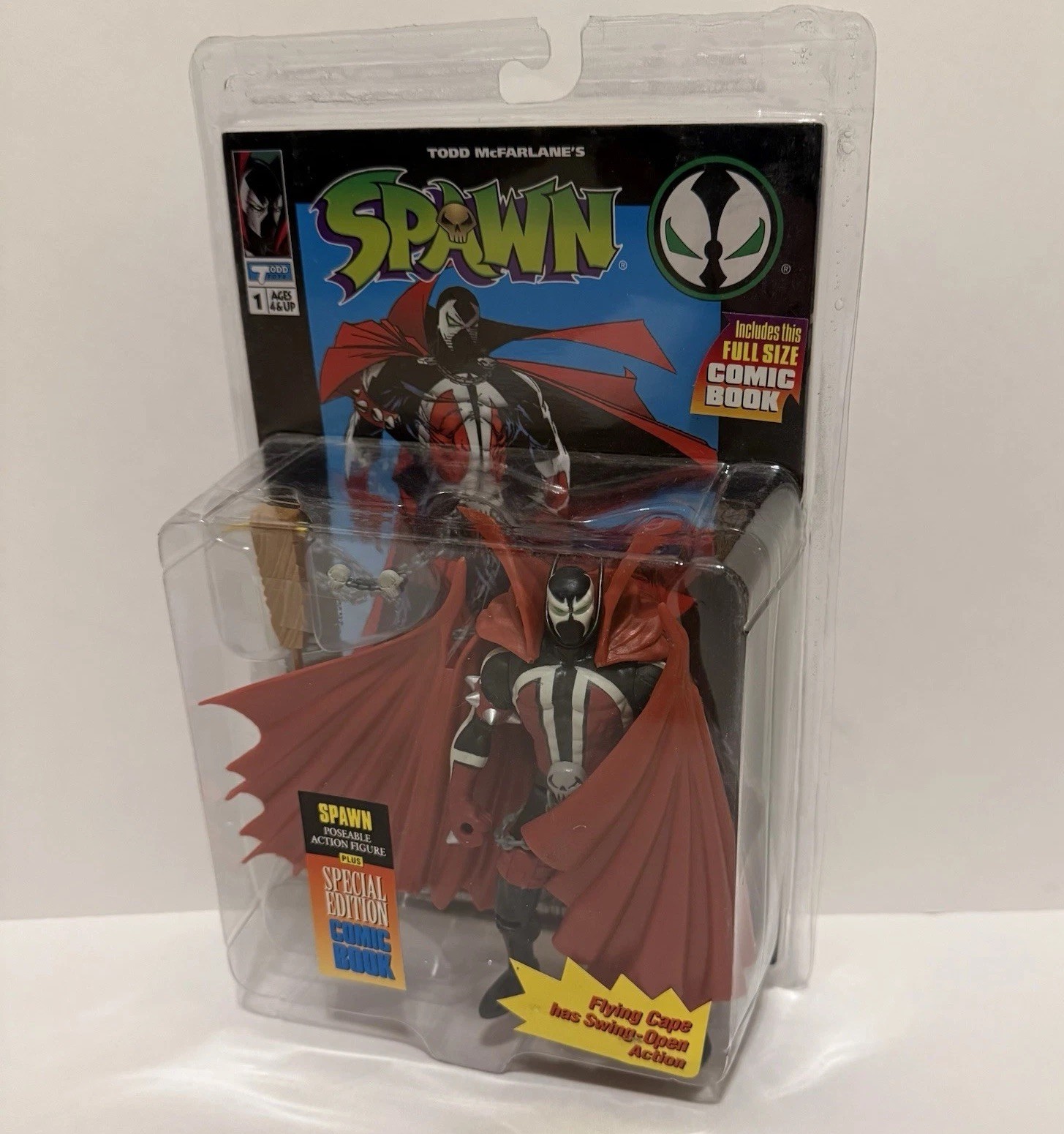 W/comic Series 1 Todd Mcfarlane Todd Toys Nib