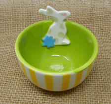 Coton Colors Pottery Rabbit Bowl