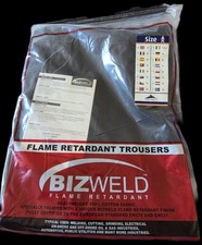 FLAME RETARDANT TROUSERS Portwest Bizweld 40" Black 31" Leg Biz3