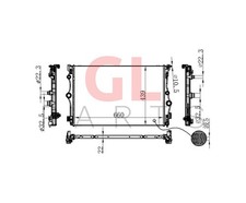 Wasserk?hler Motork?hlung F?R MERCEDES BENZ A W177 2018- 2475 000203 Neu