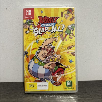 Asterix & Obelix Slap Them All Nintendo Switch Factory Sealed Free Postage